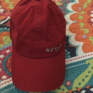 Red netjets ball cap